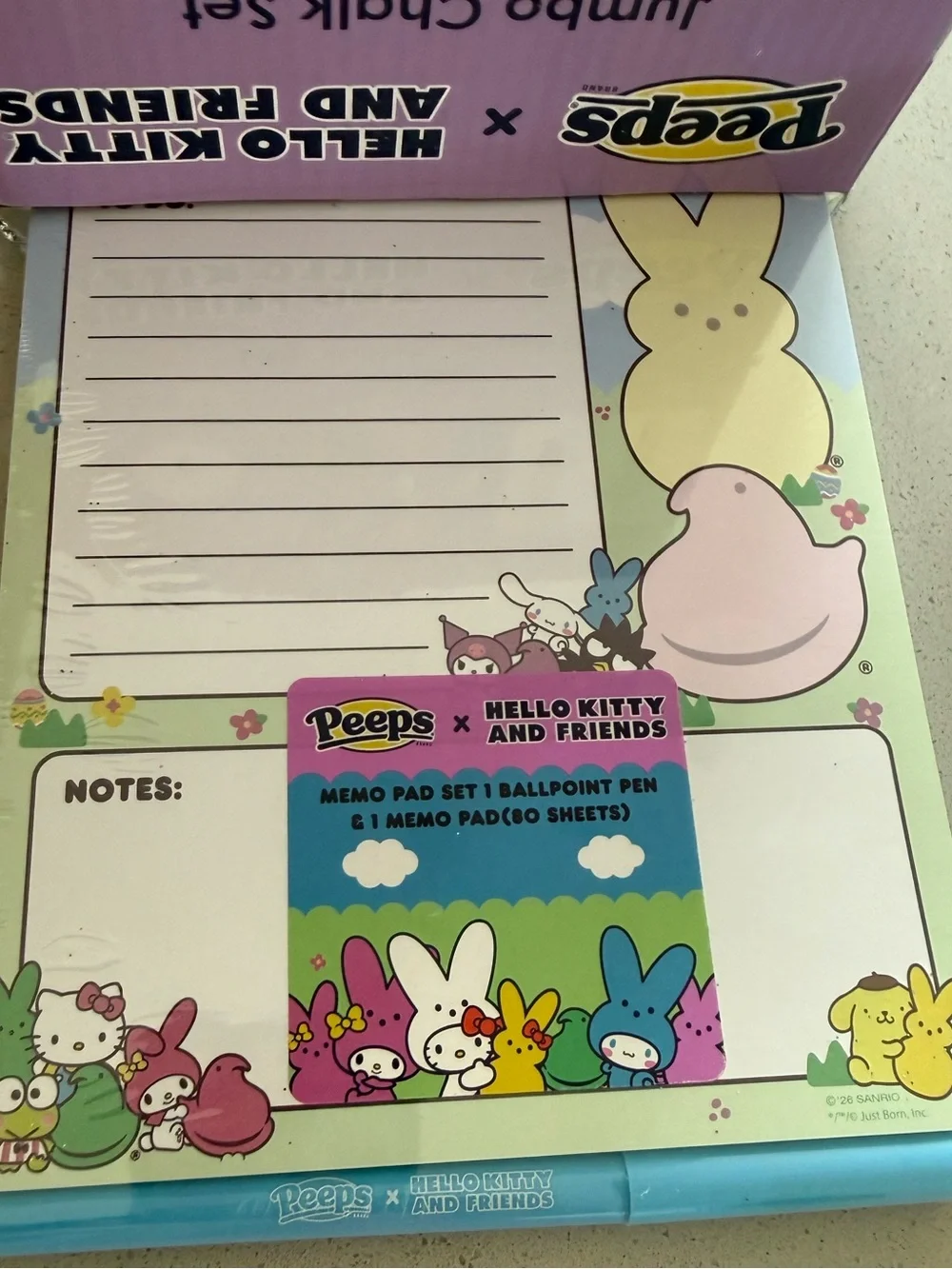 Hello Kitty stationary memo